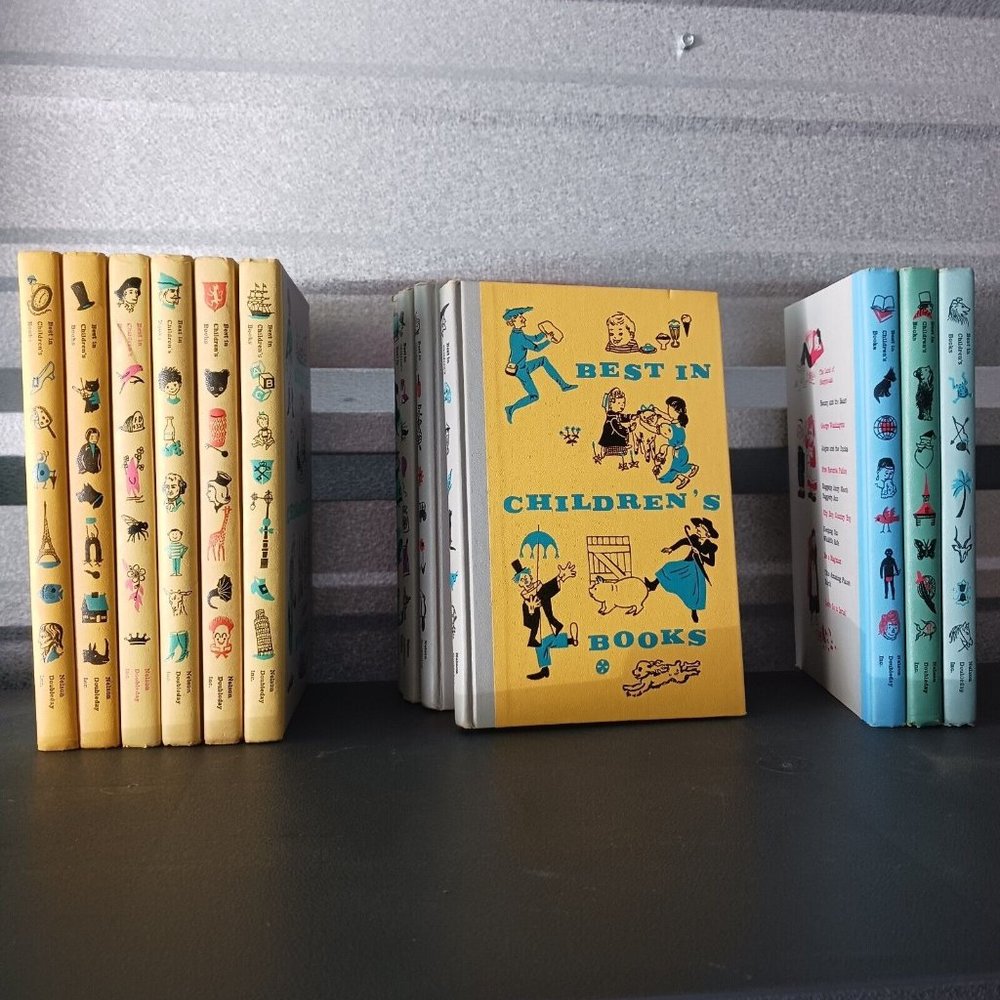 Vintage Best In Childrens Book Set Preowned
